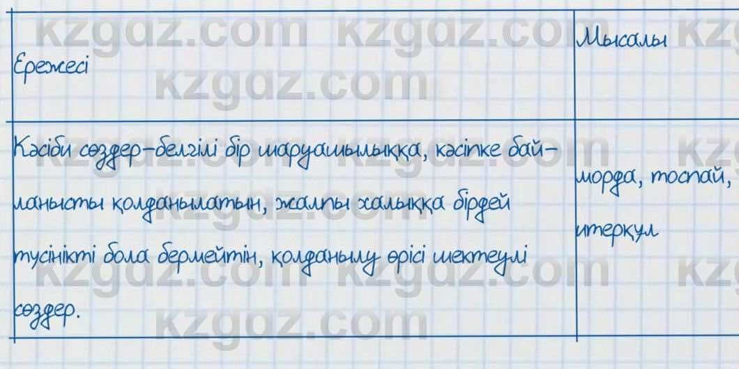 Қазақ тілі Әрінова 6 класс 2018  Упражнение 12